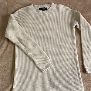 F21 knit sweater dress